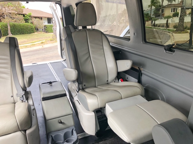 minivan with reclining seats