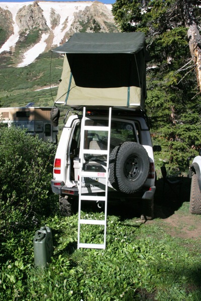 Our camp would have made any African explorer proud, with several roof tents, volcano kettles, awnings and a great diversity of overland trucks. 