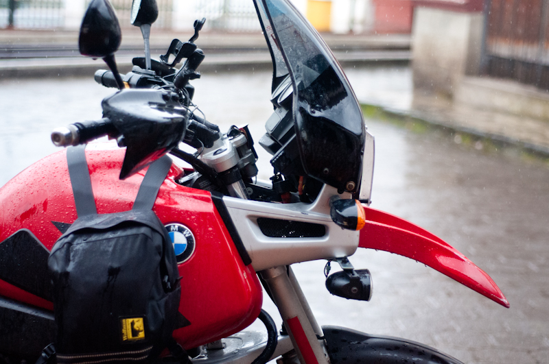 Review Wolfman Tank Panniers Expedition Portal