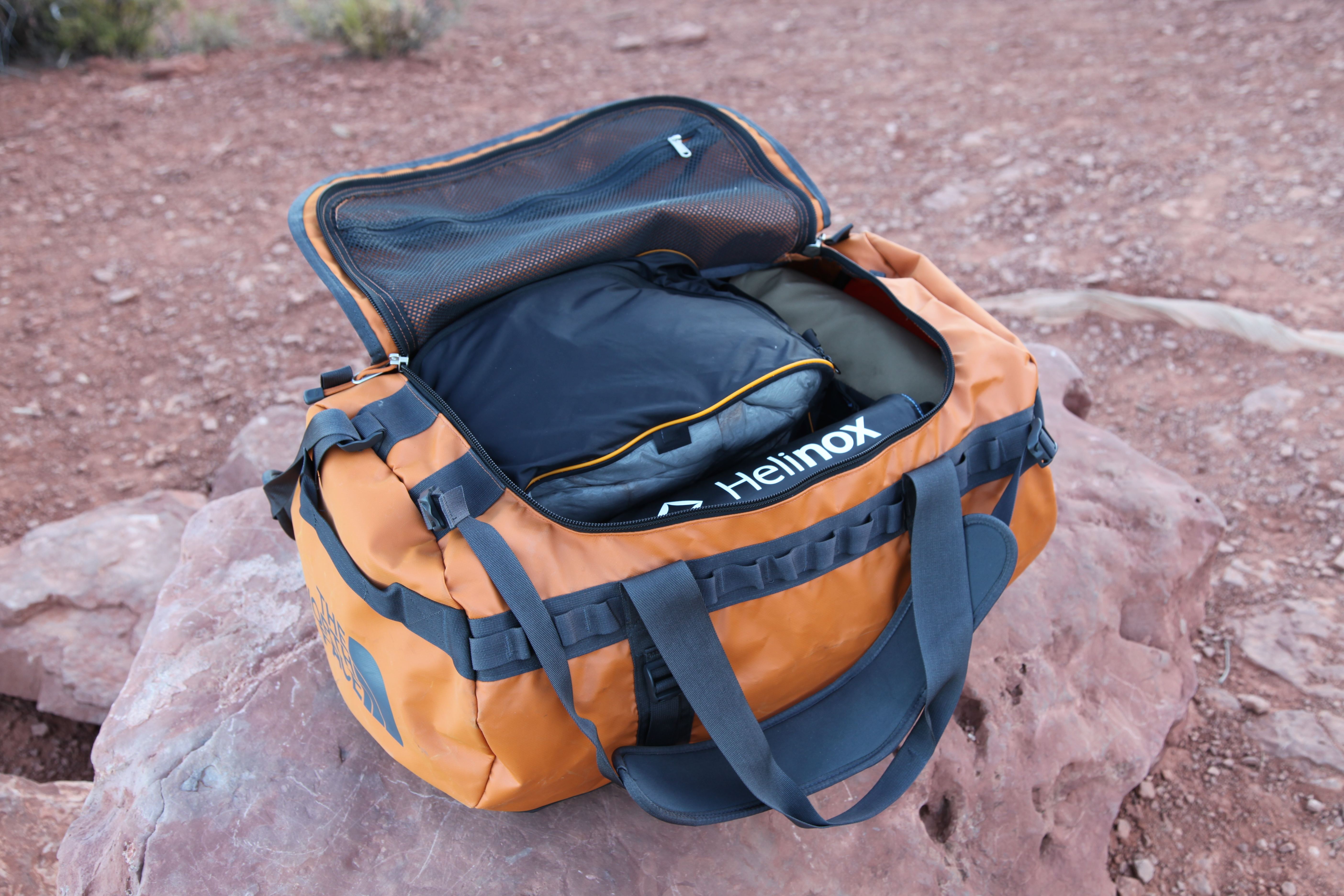 the north face base camp duffel s review