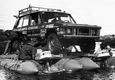 1972 Range Rover Darien Gap Floating