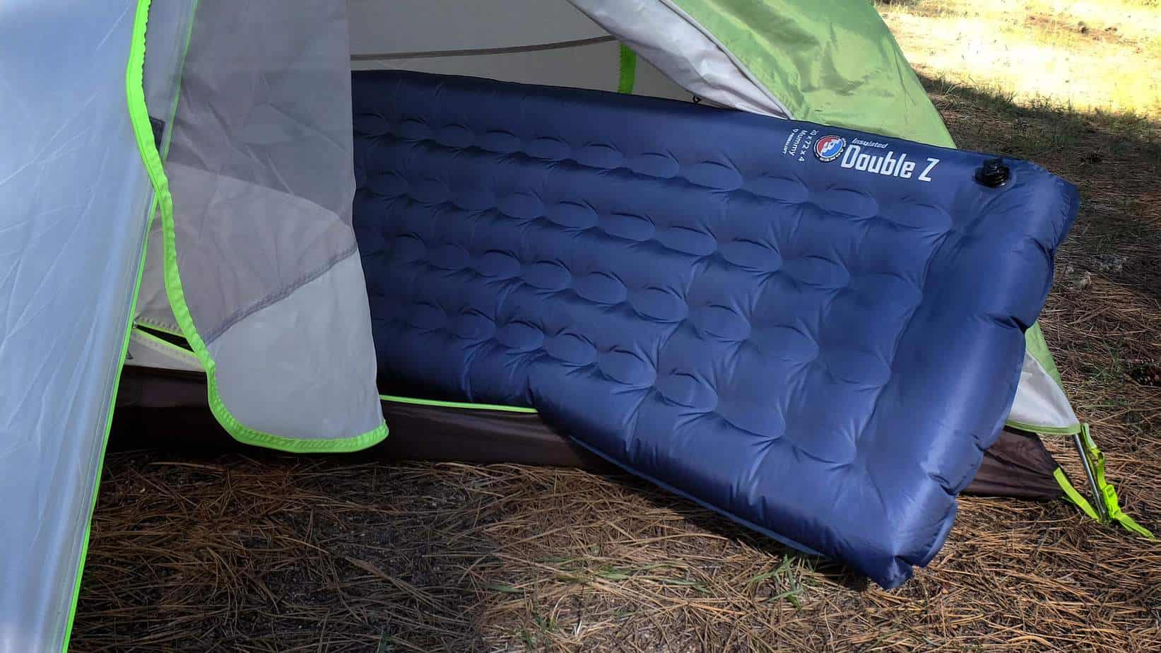 big agnes double z insulated air mattress