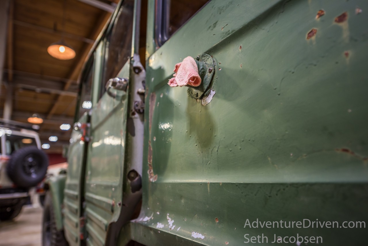 land cruiser heritage museum gas cap rag-1