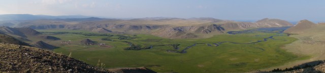 Looking over the Angka River