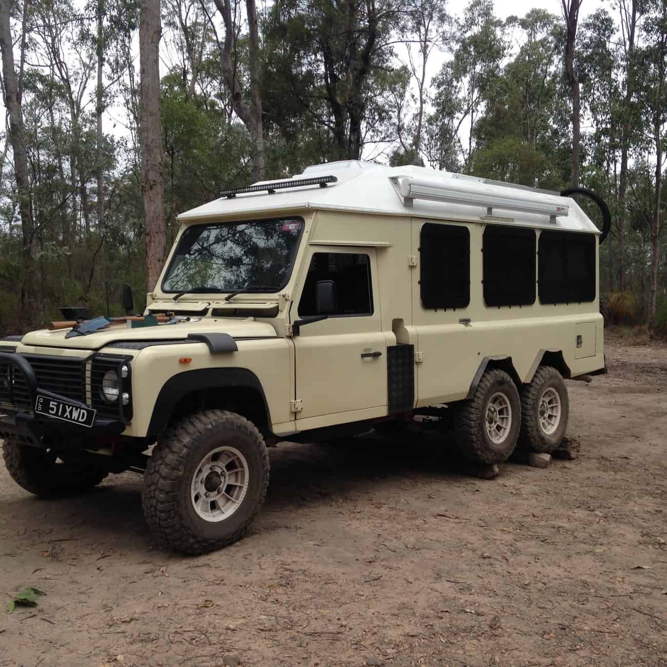 Featured Build: 6x6 Defender Camper - Expedition Portal