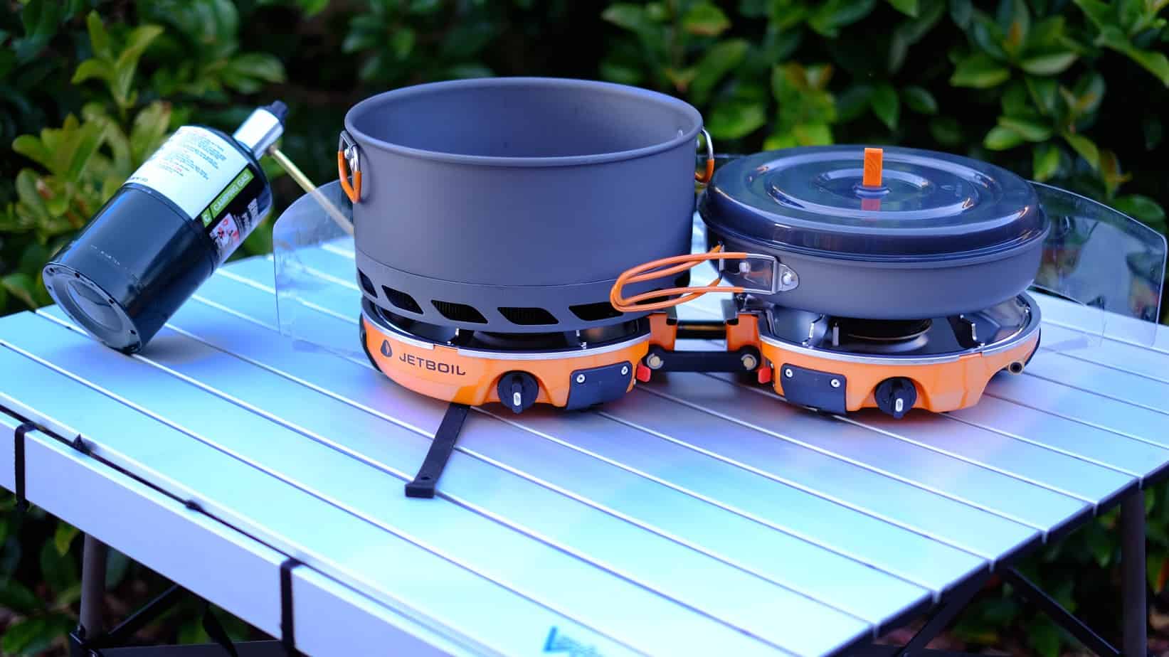 Jetboil Genesis 2-Burner Backpacking Stove Cooking System