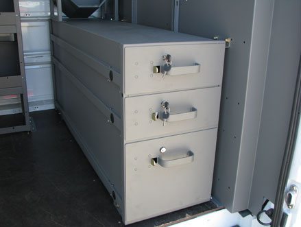 KargoMaster 3 drawer in vehicle