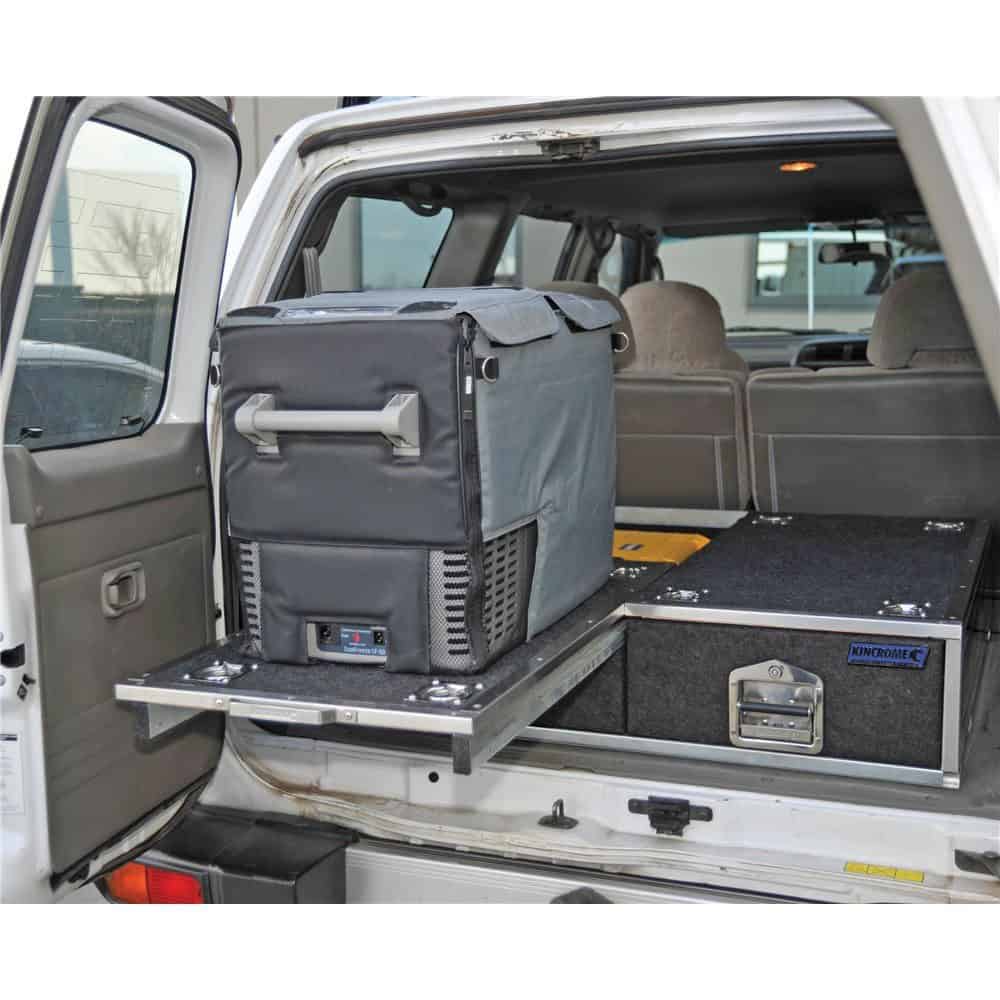 Kincrome drawer in vehicle