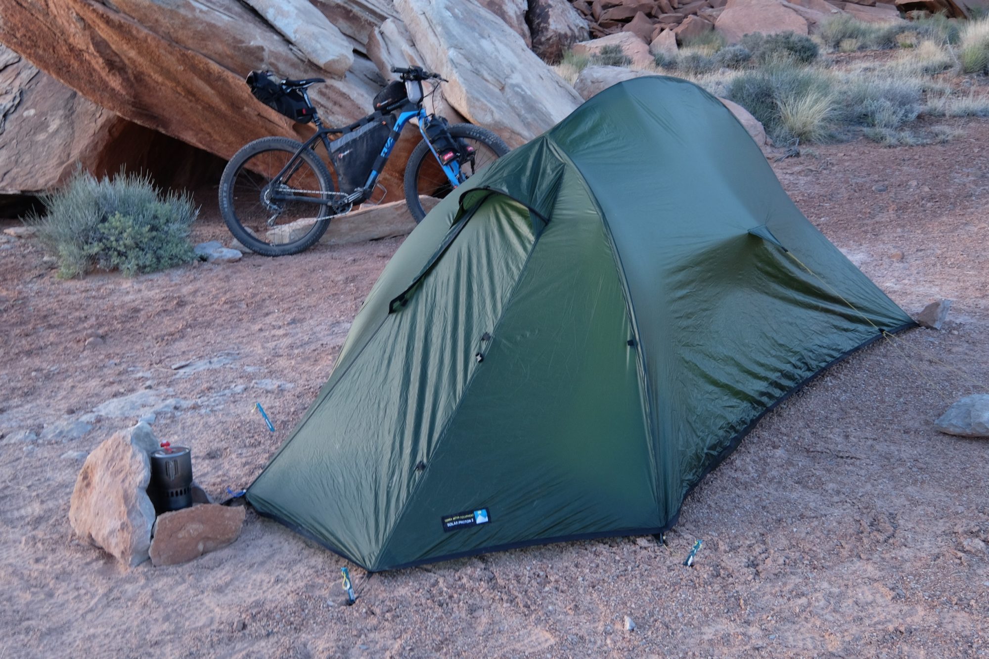 Field Tested Terra Nova Solar Photon 2P tent Expedition Portal