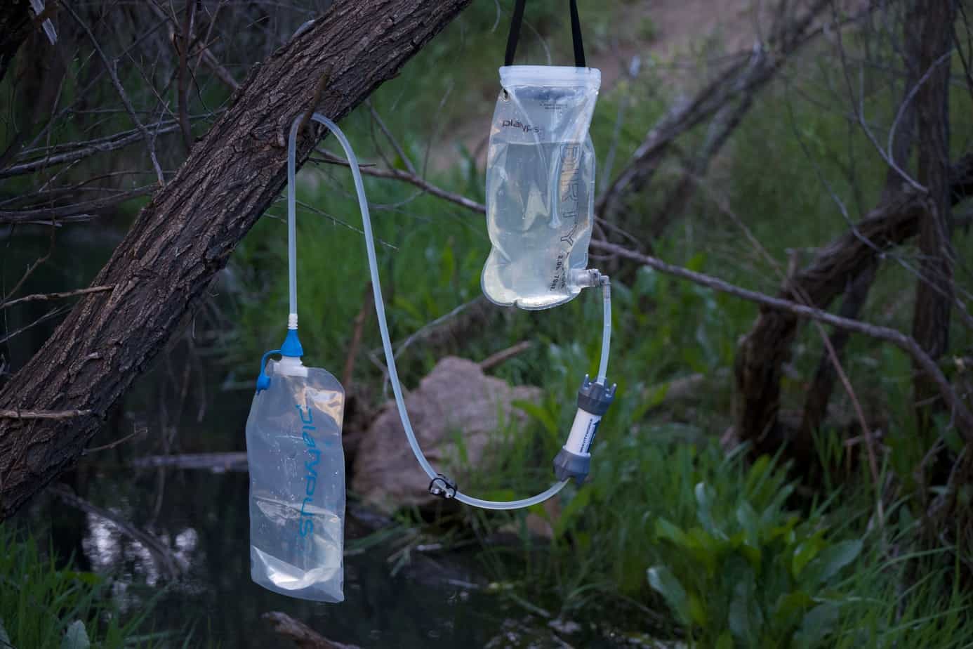 cleaning platypus water filter