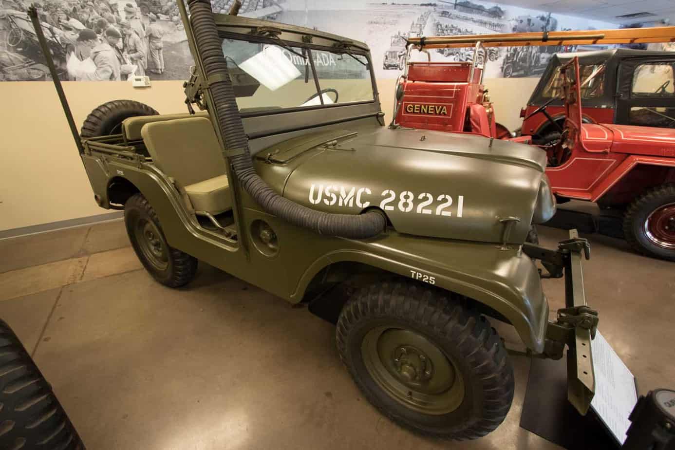 1952 Jeep M-38A1 (MD). In 1951, Museum of Modern Art declared the Jeep 4x4  as a cultural icon and saluted it as one of the world's eight …