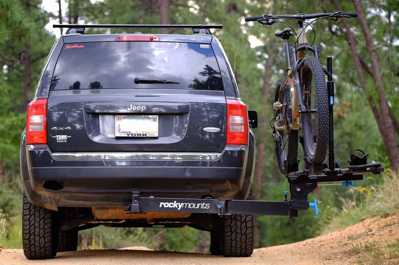 swing out hitch bike rack