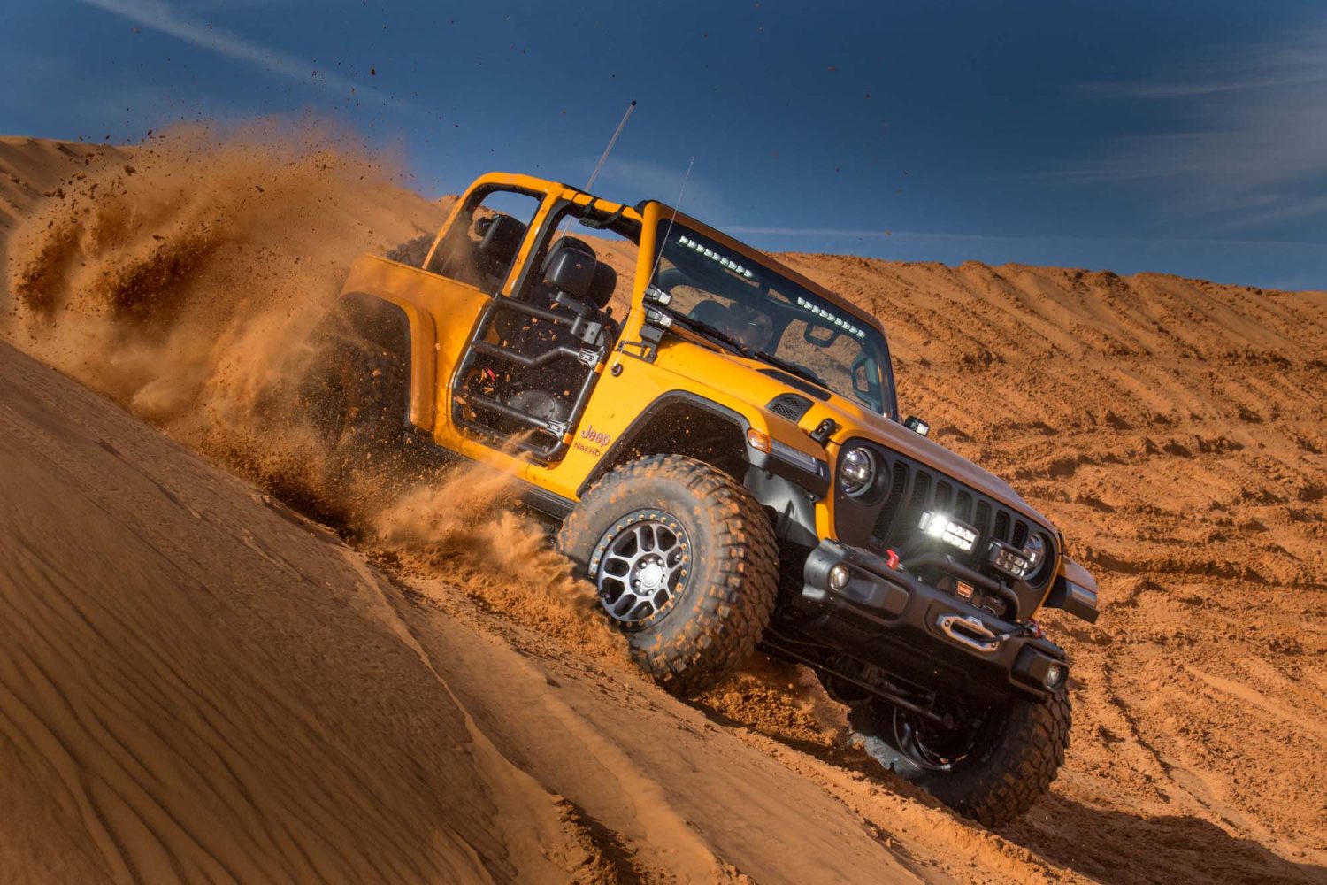 Jeep Wrangler Rubicon на бездорожье