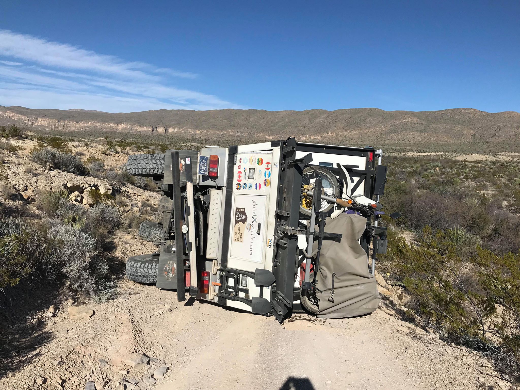 UPDATE: Guy Flips Unimog in Big Bend, Forcing Trail Closure - Expedition  Portal