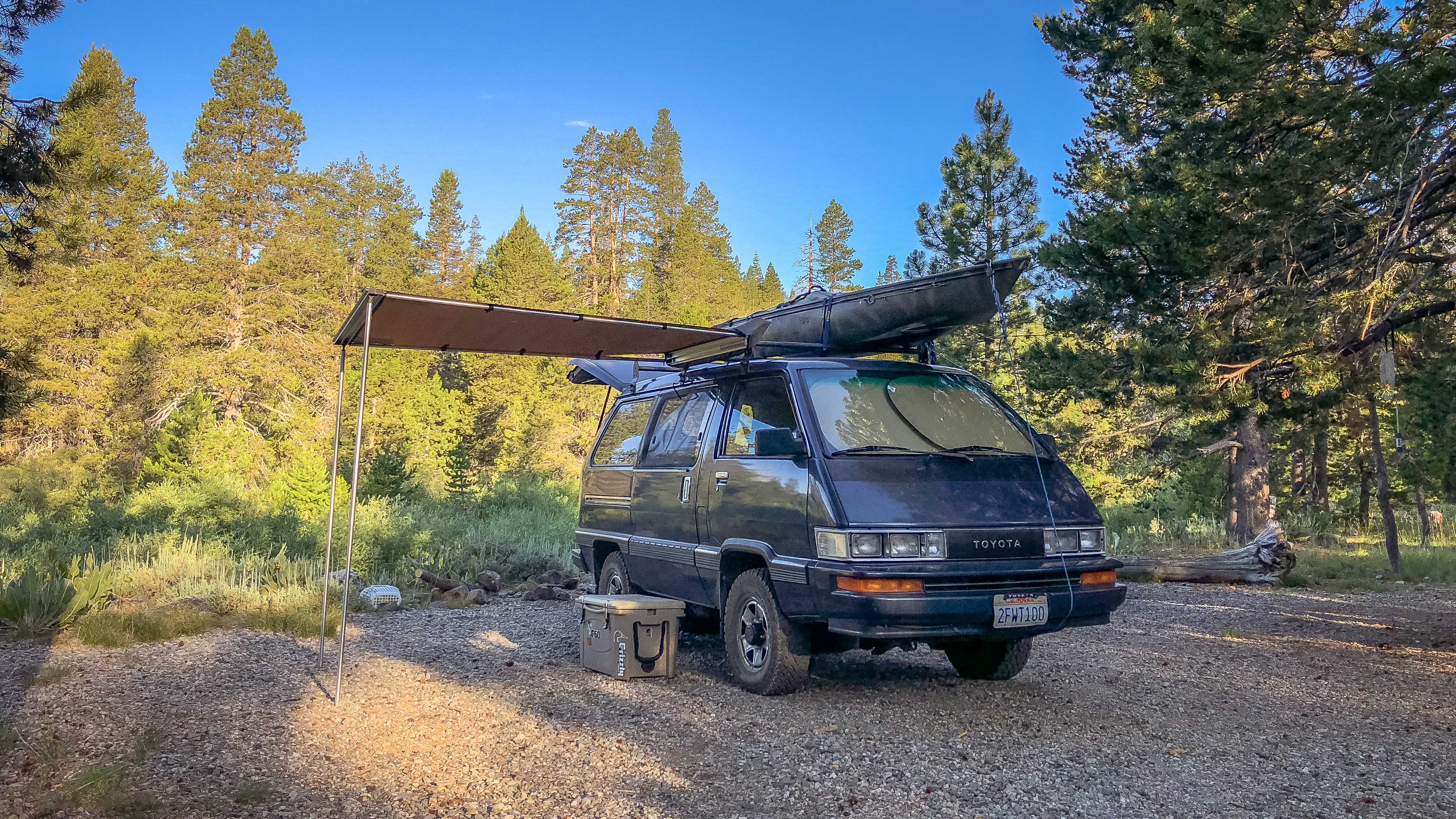 toyota off road van