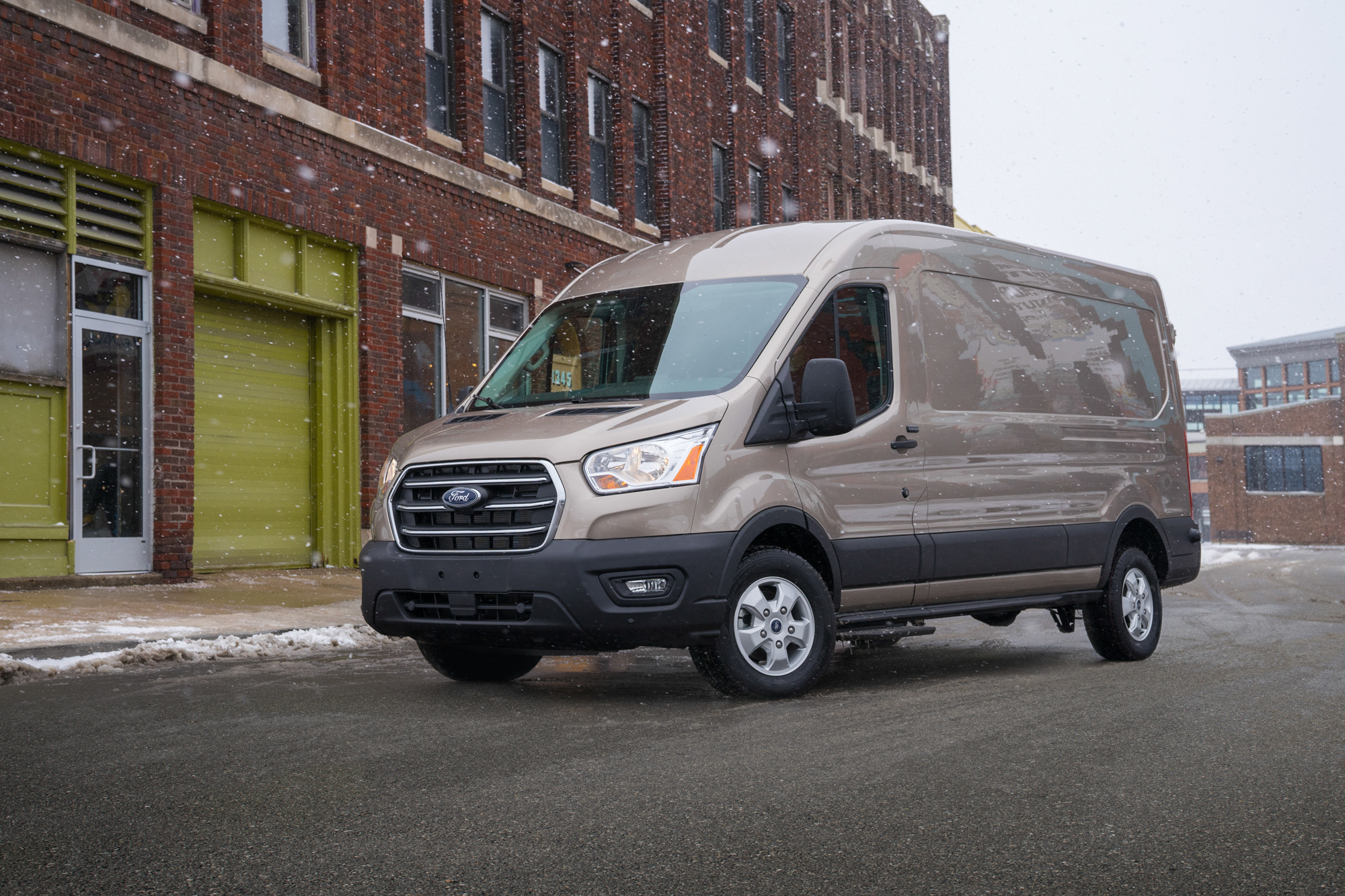 look out mercedes ford’s releasing an awd transit van in