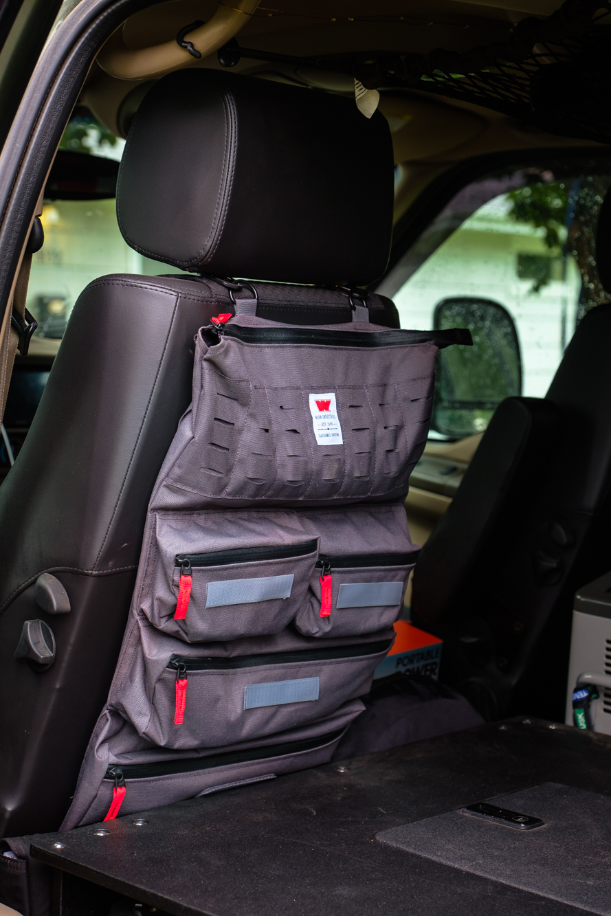  WARN 102648 Epic Trail Gear: MOLLE Seatback Organizer