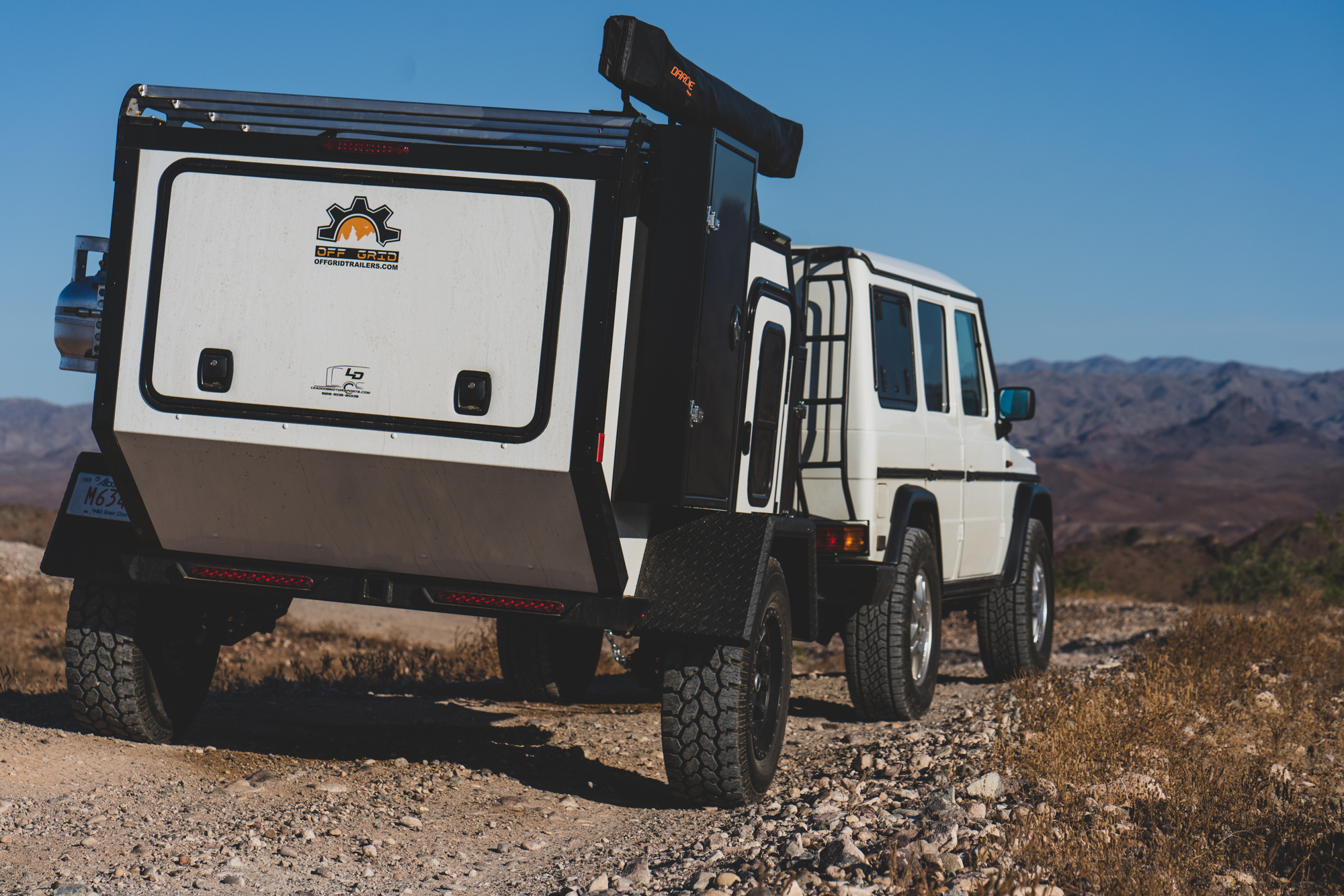 overland electric travel trailer