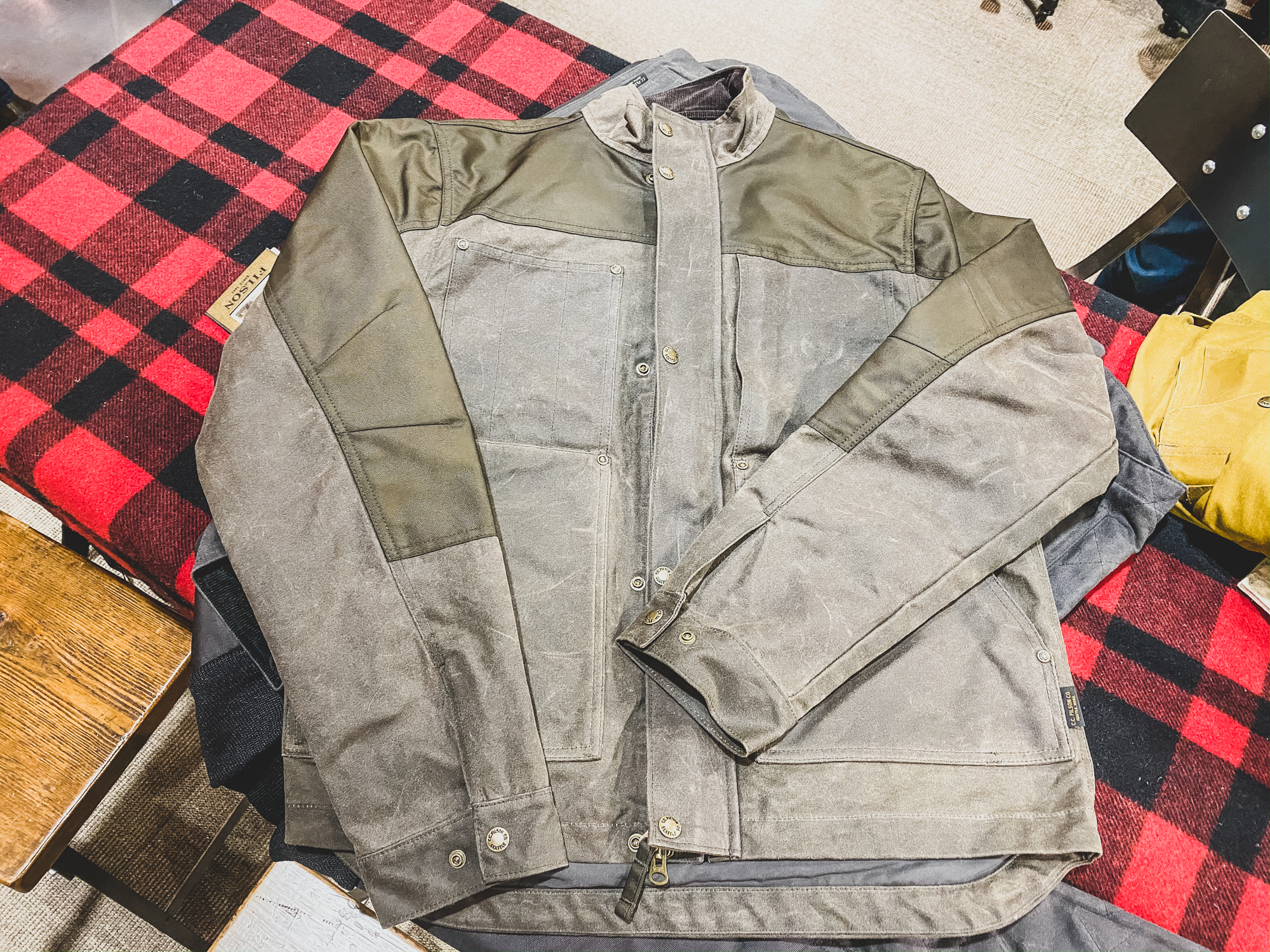 ブティック 超希少 廃版 FILSON ALCAN QUILTED JACKET