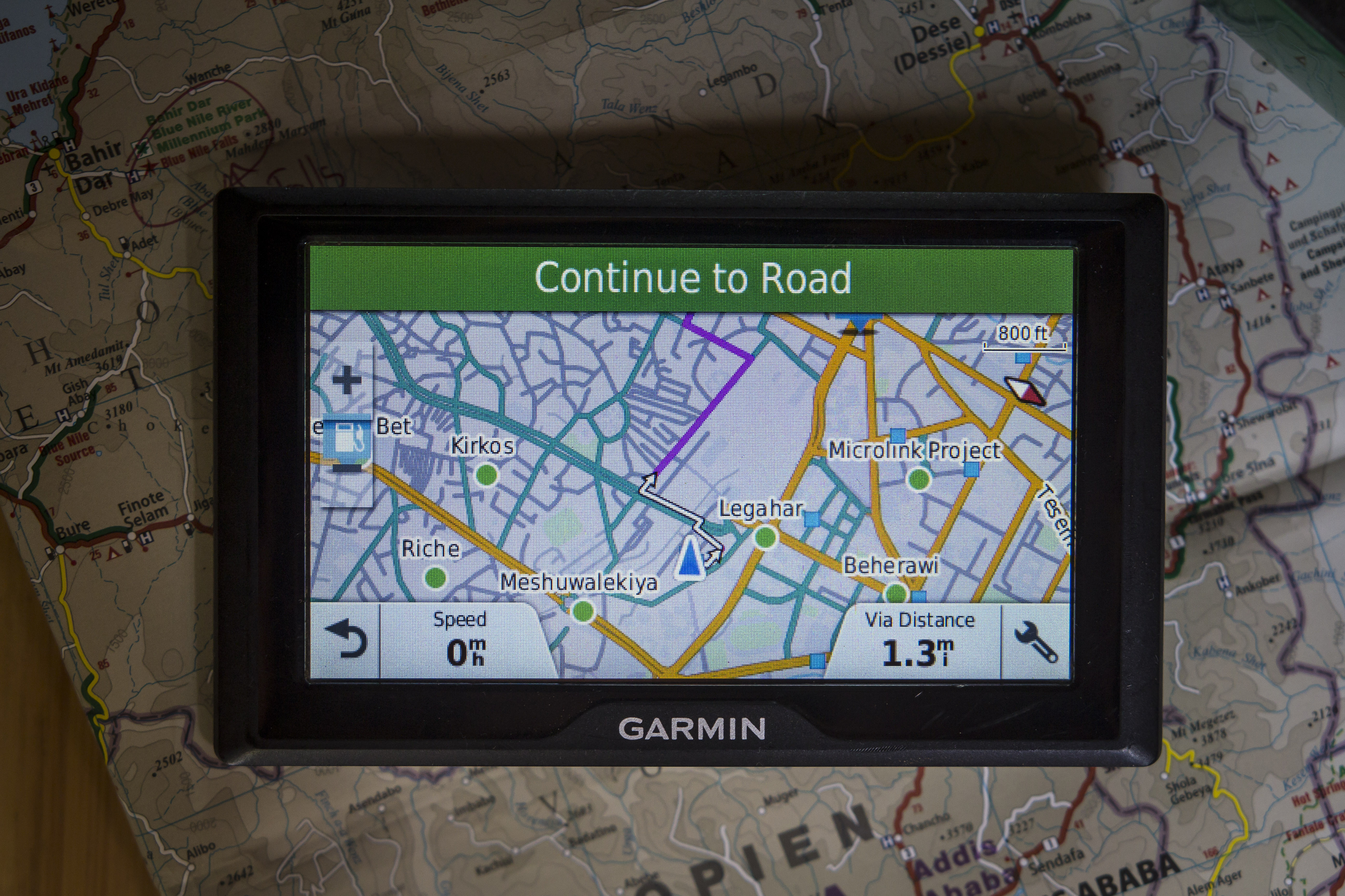 Garmin Drive GPS with Open Street Maps Expedition Portal