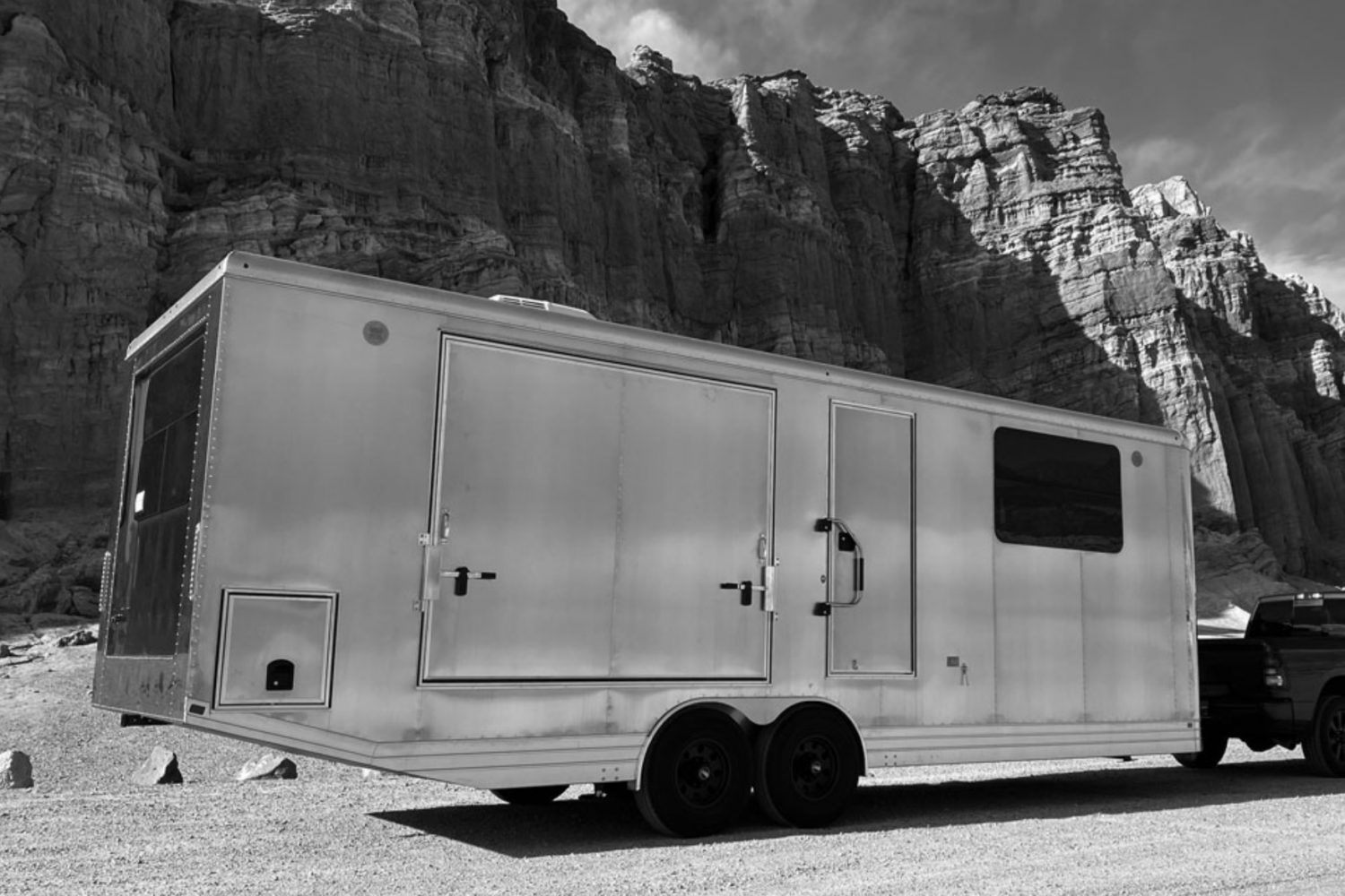 the living vehicle travel trailer