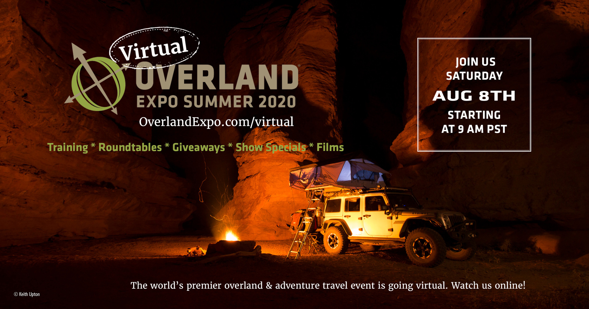 Virtual Summer Overland Expo Saturday, August 8 Expedition Portal