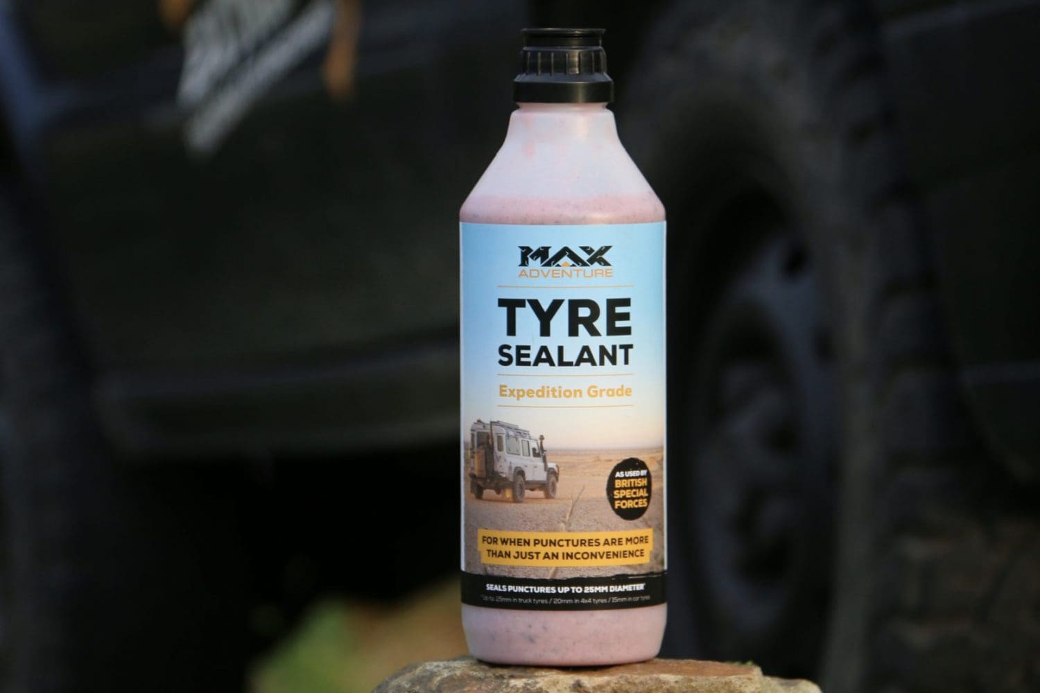 Max Adventure Tyre Sealant Stops Flats In Their Tracks Expedition Portal