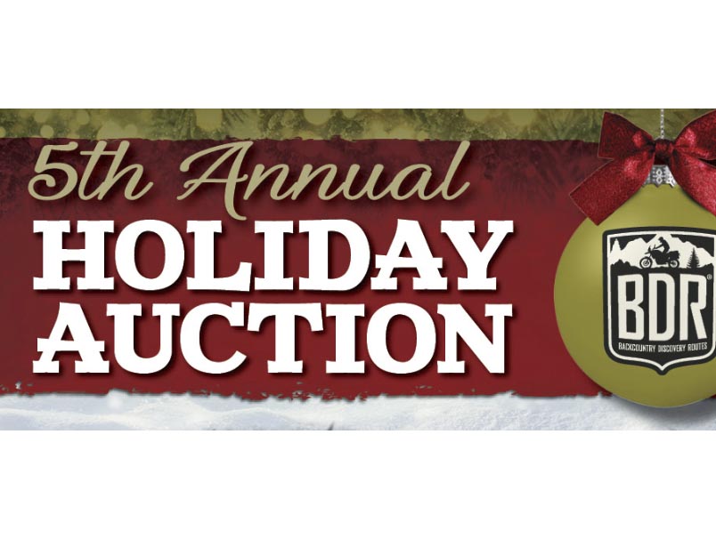 BDR holiday auction