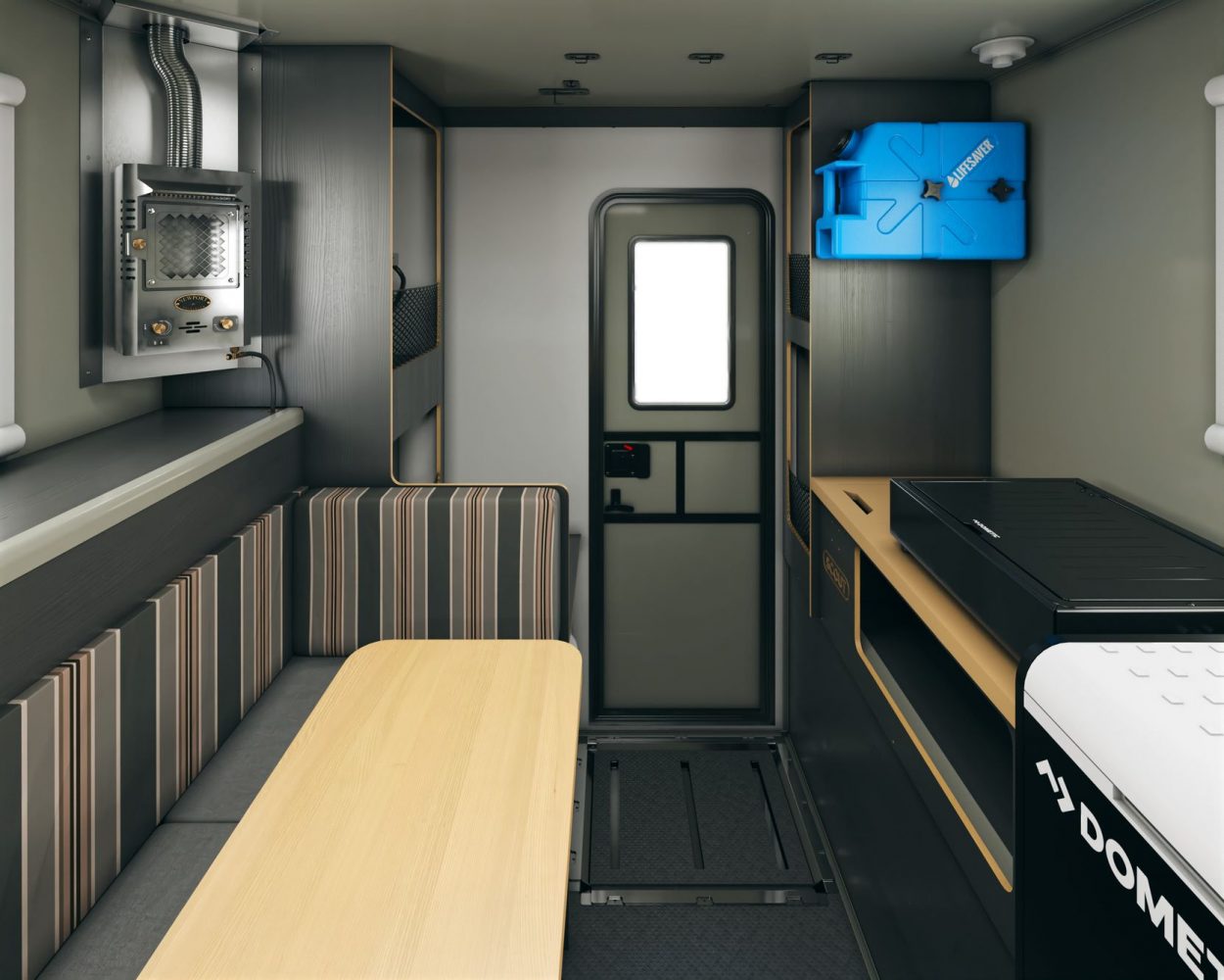 Scout campers kenai truck camper interior layout