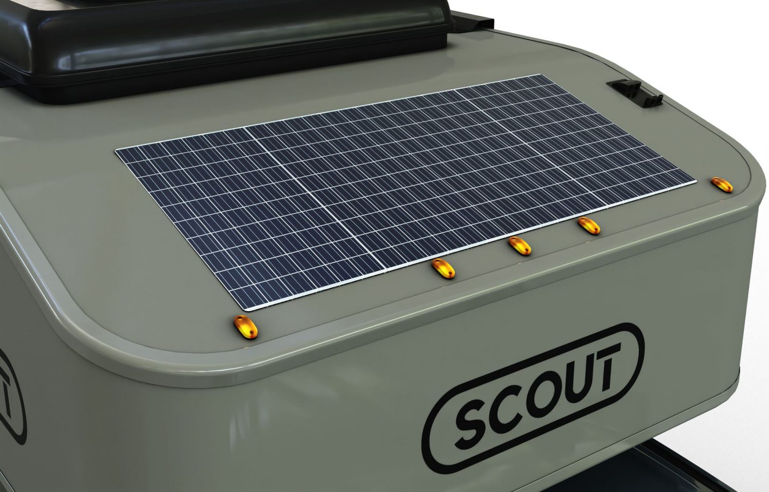 Scout campers kenai truck camper solar panel