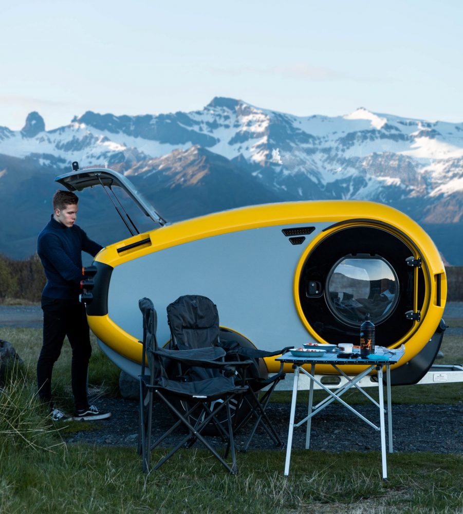 Mink 2.0 teardrop trailer