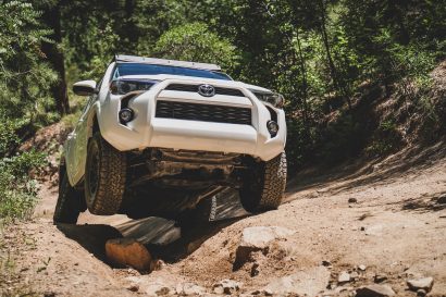 Modified Toyota 4Runner with Ironman Suspension