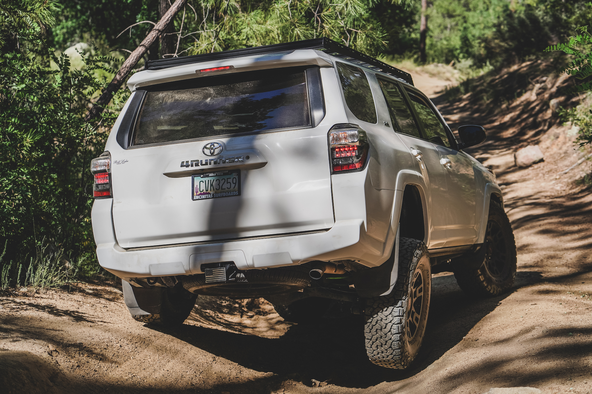 4Runner rear suspension flex