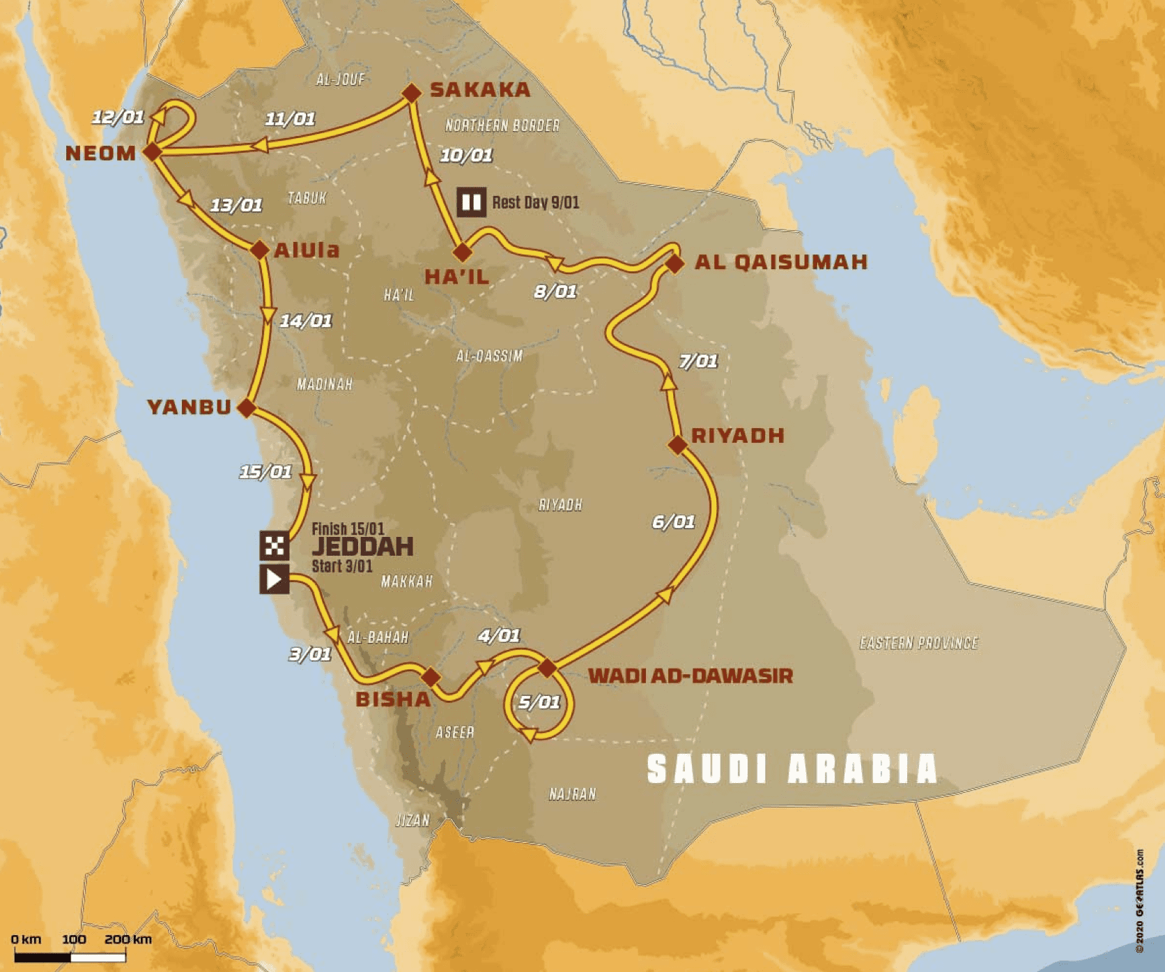 Dakar Rally Distance What is the Dakar Rally? - Expedition Portal