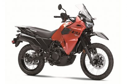 kawasaki KLR 650 2022 lava orange