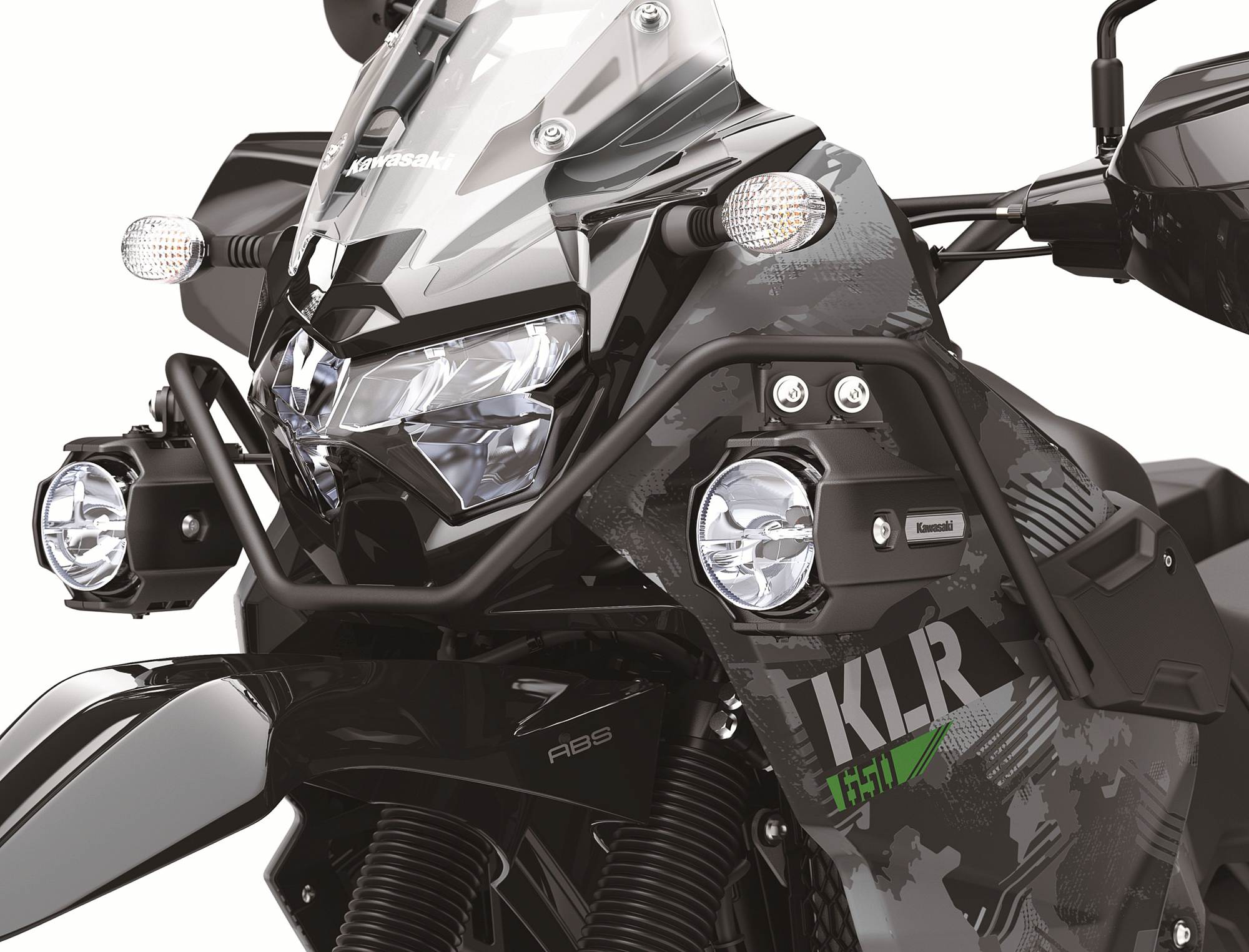 kawasaki KLR 650 front 