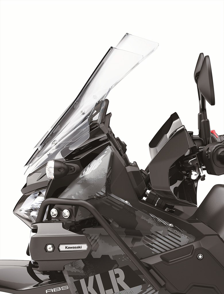 kawasaki KLR 650 windshield