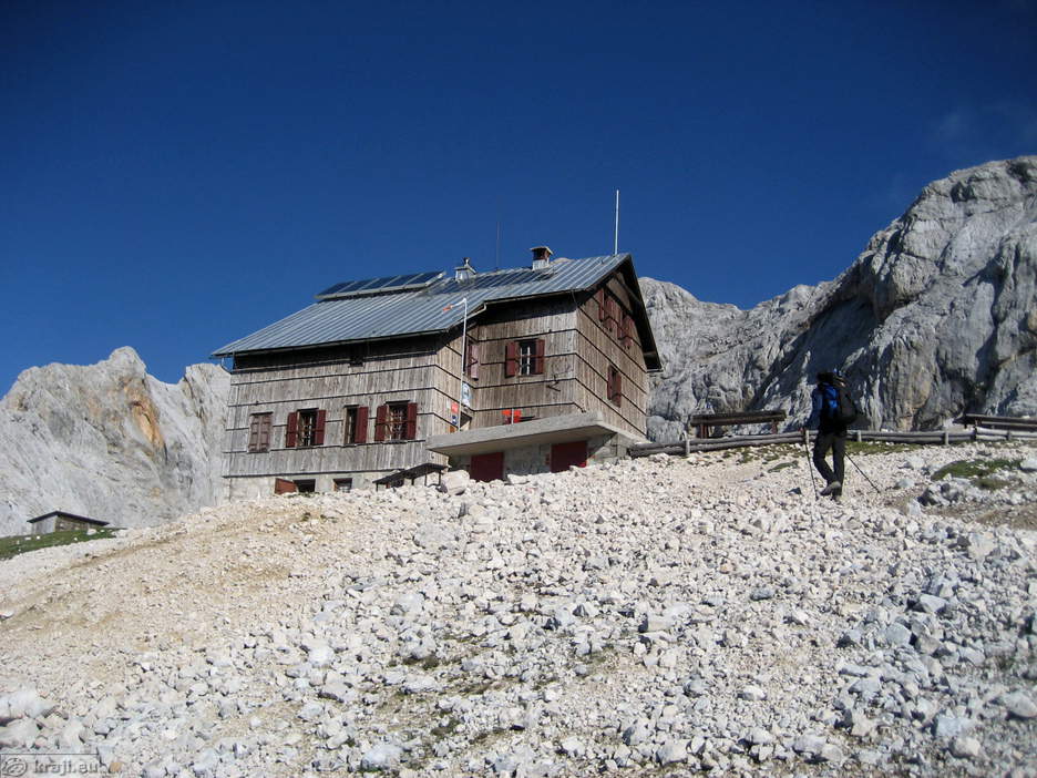 Dom Planika Mountain Hut in Slovenia