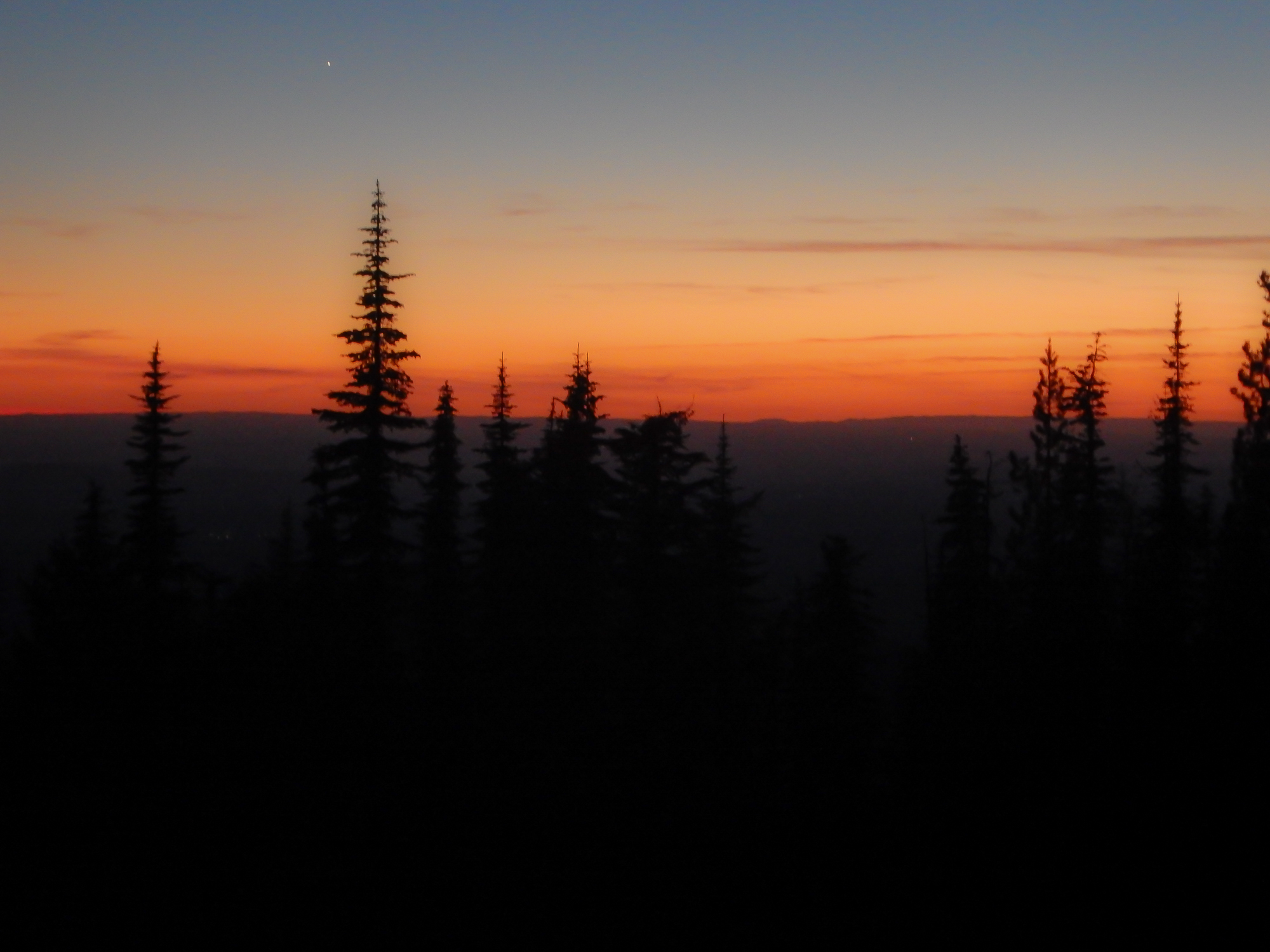 idaho backcountry discovery route sunset