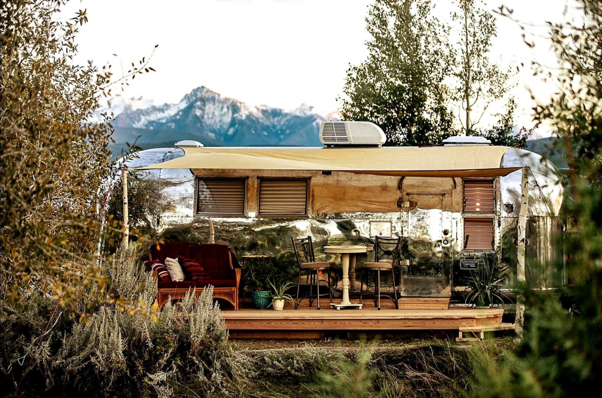 airstream rental in livingston montana