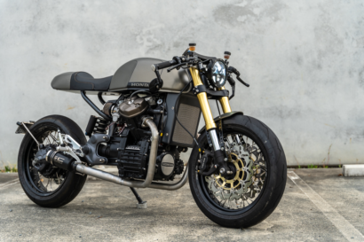 Honda CX500 Cafe Racer front