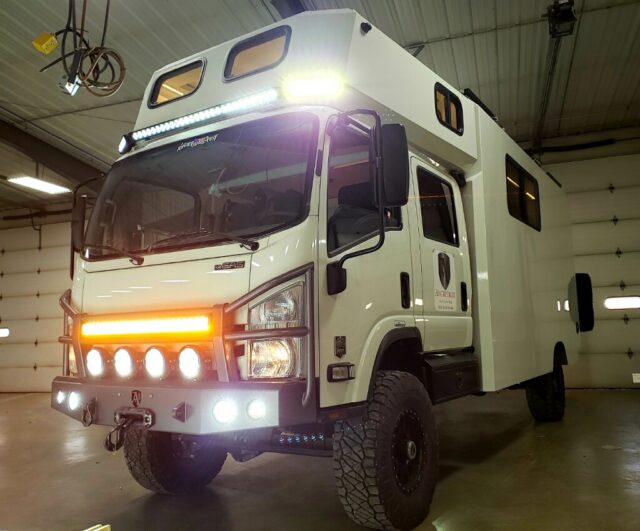 Overland Classifieds :: Isuzu NPR Crew Cab Custom Camper - Expedition ...