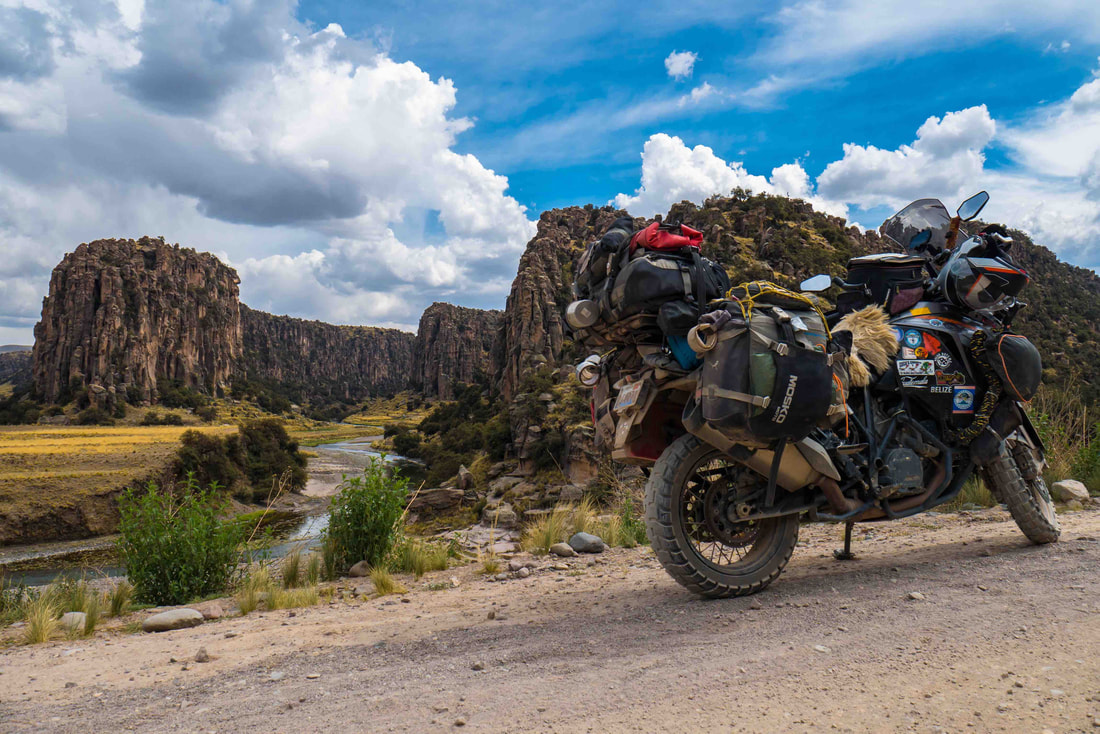 Motorcycle World Travel Blog - Notier's Frontiers - 2Up and Overloaded