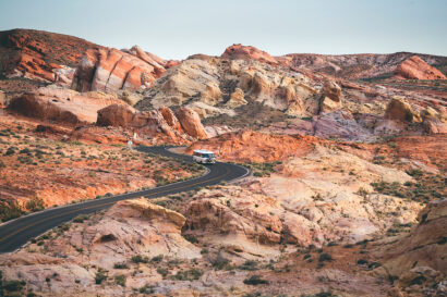 valley of fire state park colorful road