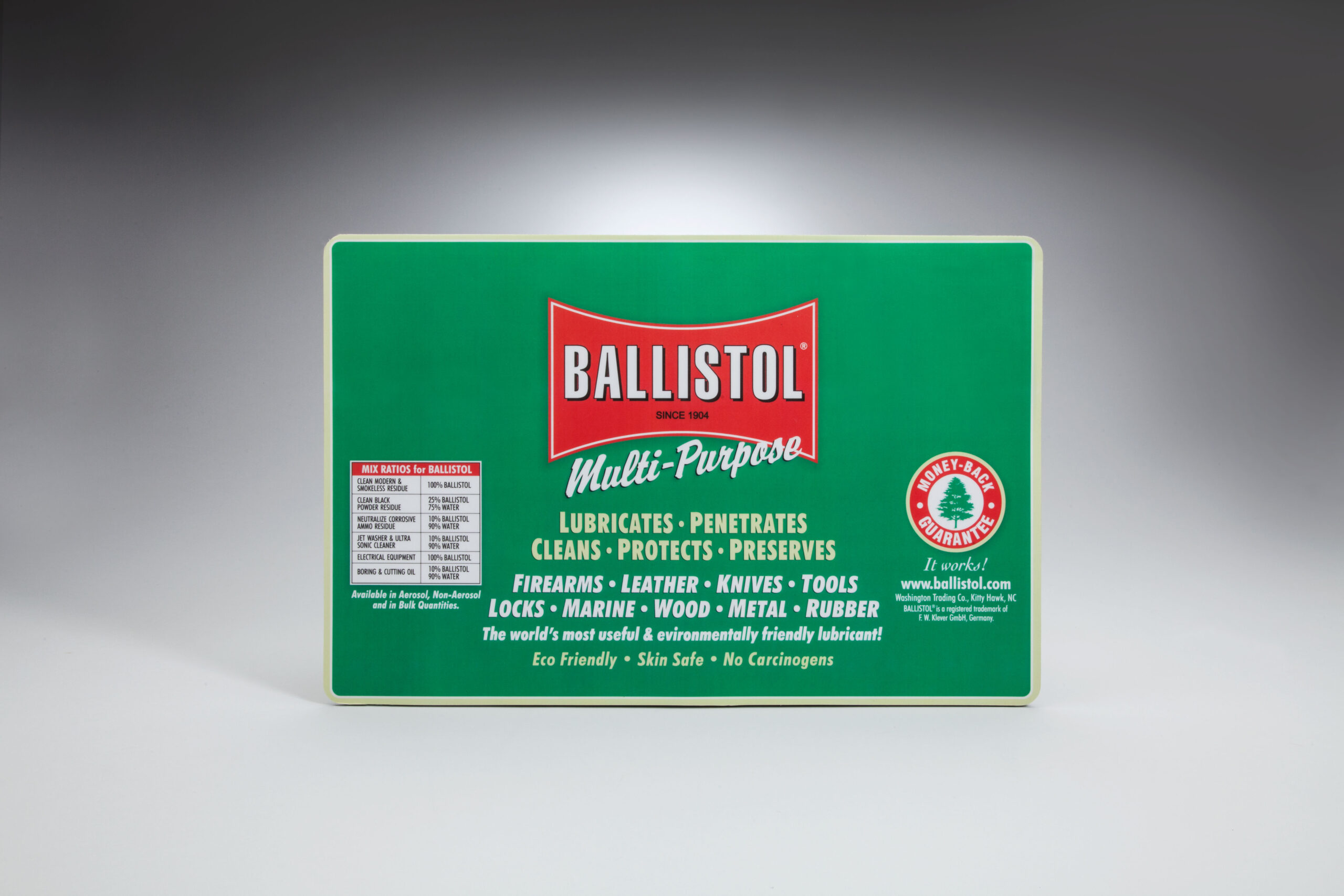 Ballistol Universal Oil proven since 1904