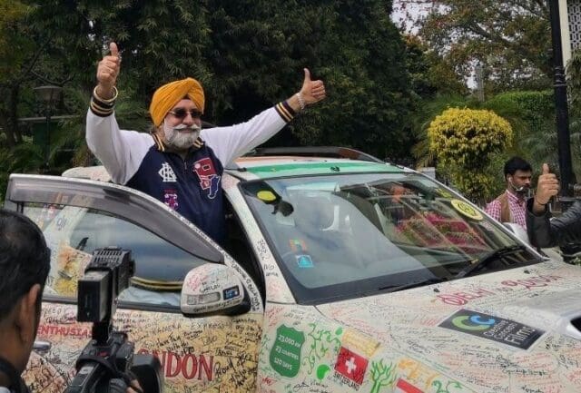 From India To London In A Toyota Fortuner Interview With Amarjeet 