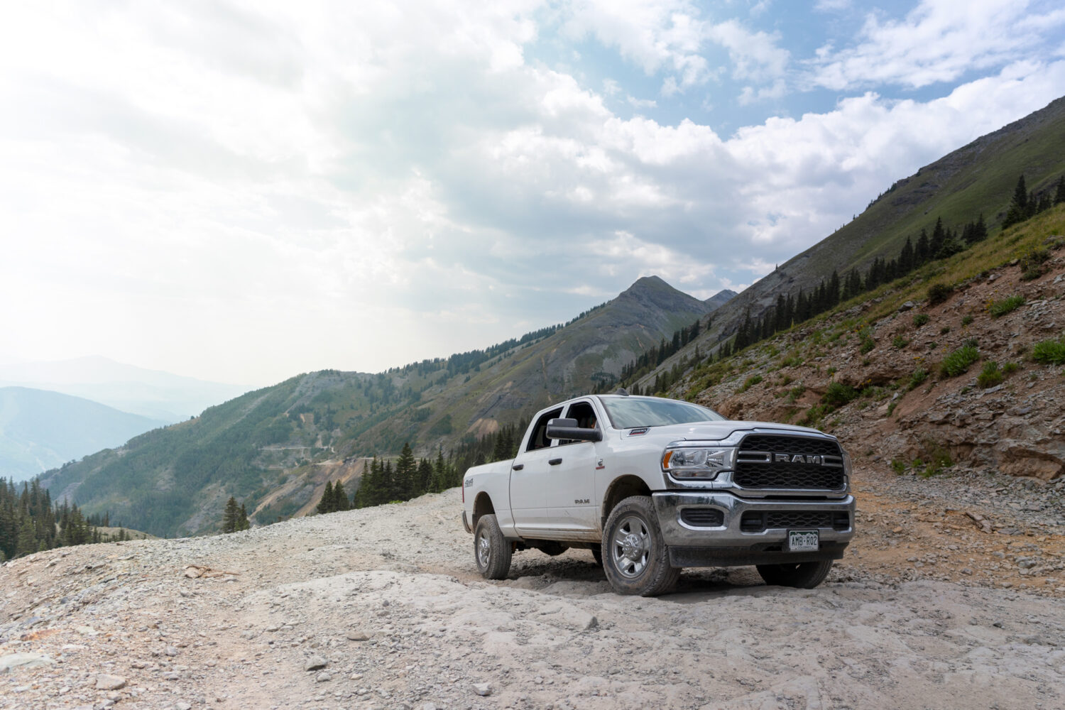 ram 2500 off road in colorado