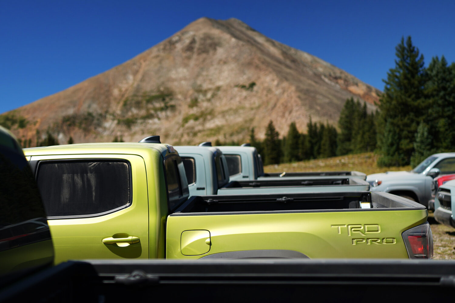 2022 Tacoma TRD Pro quarter panel