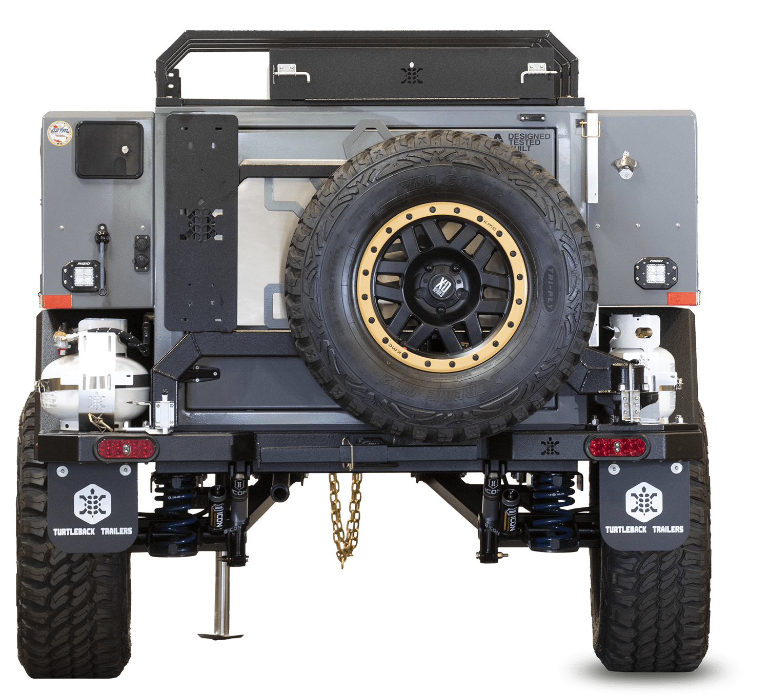 Turtleback Expedition Shell Featured Overland Trailer :: Turtleback Trailers Expedition Series ...