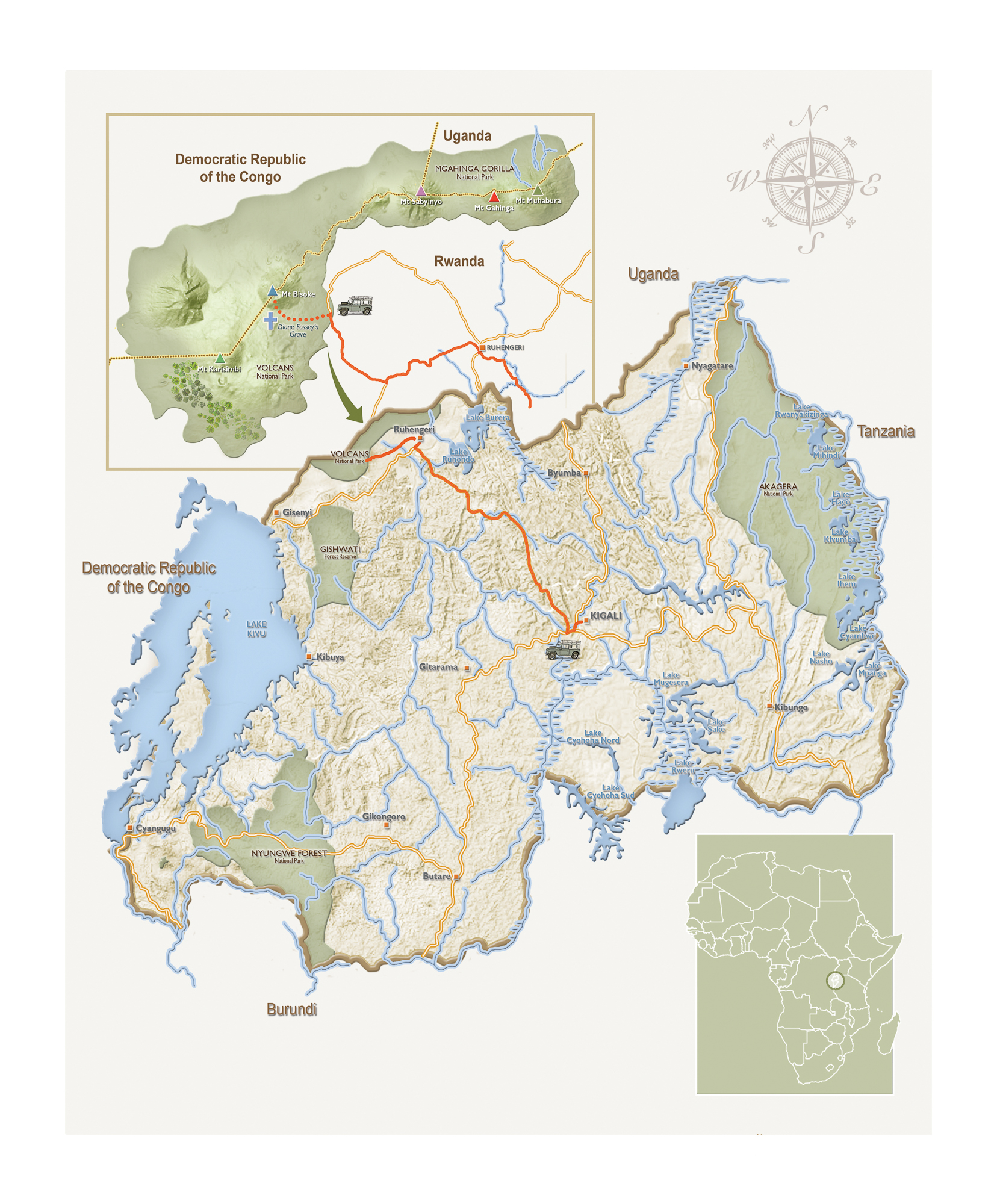 OJ RWANDA MAP 